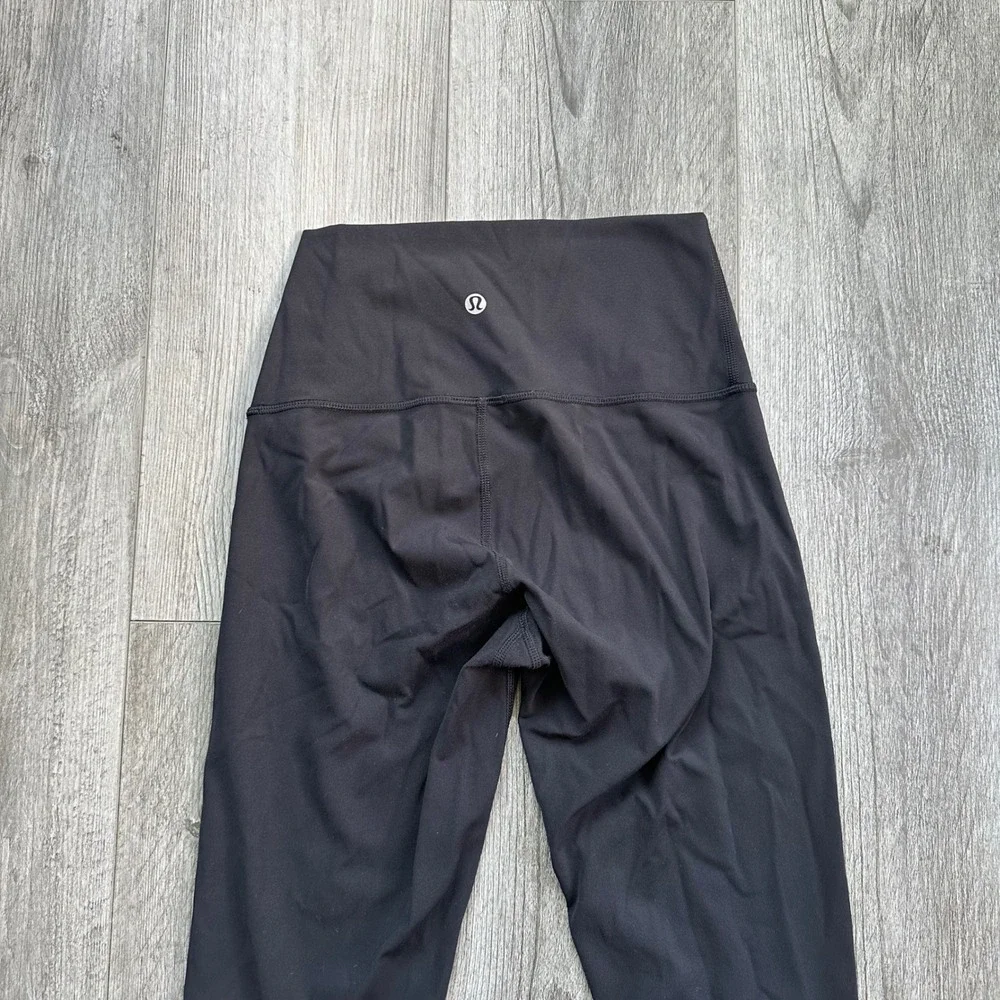 Lululemon Align High Rise Leggings Womens Size 4 Black Full Length